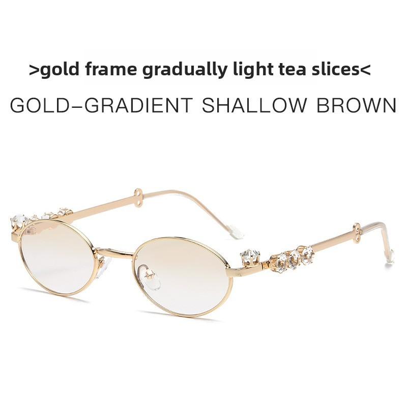 Metal Sunglasses With Pearl Embellishments For Fashionable Sun Protection