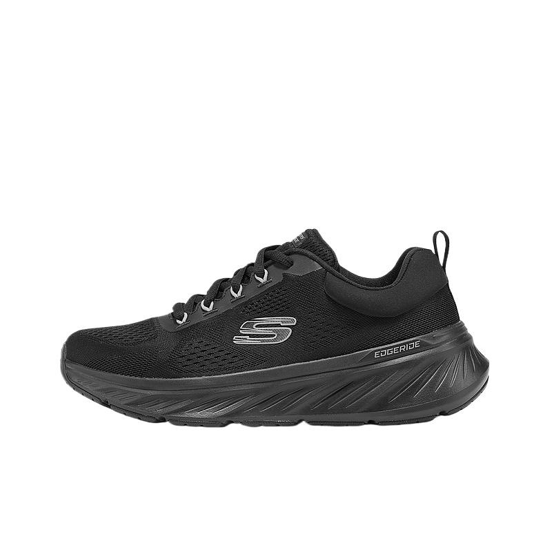 Skechers Edgeride Comfortable Versatile Simple Fashion Low-Top Running Shoes Men sneaker Black 232840-BBK 39.5