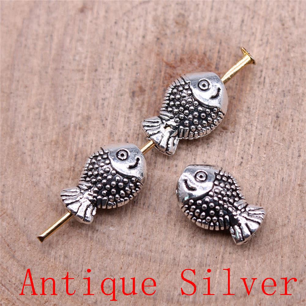 Ocean Animal Tiny Hole Beads For Bracelet Necklace Jewelry Making Craft Findings