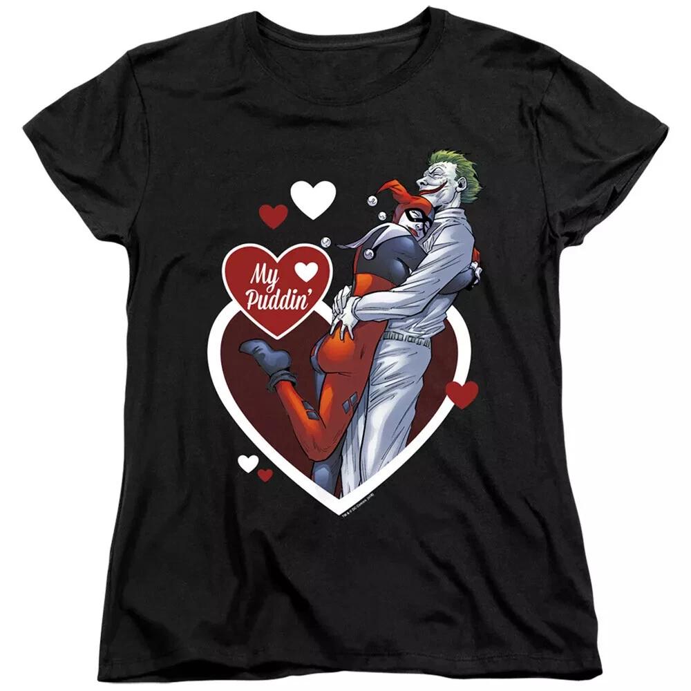 Batman  My Puddin   Women s T-Shirt L