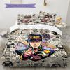 JoJos Bizarre Adventure Soft Duvet Cover Children's Bedding Set,Extra Large Size Holiday Gift Various Sizes Available -HE196