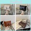 Crossbody Trendy Womens Shoulder Bag With Solid Color Design For Streetwear