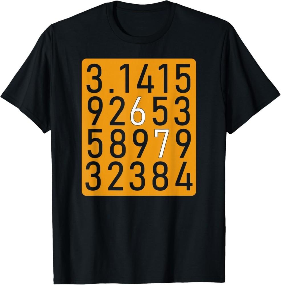 

67 Meme Pi 3.14 Number Funny Pi Day Math Lover 6 7 brainrot T-Shirt 2XL