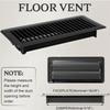 High Efficiency Metal Floor Vent Covers Carbon Steel Air Vent Covers  Home Floor