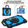 Samsung A11 11-Inch Tablet Case: Rotating, Color Block, Anti-Fall Protective Shell