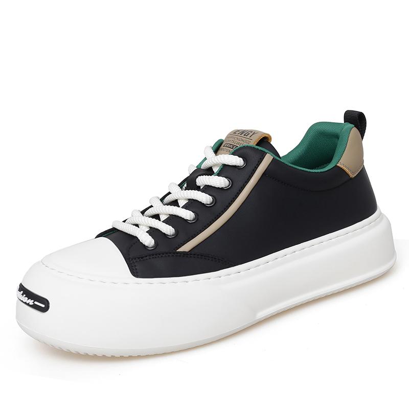 

Новое поступление, обувь для скейтбординга для мужчин, удобная мужская повседневная обувь, кроссовки для отдыха на открытом воздухе, новая модная мужская вулканизированная обувь 44 чёрный