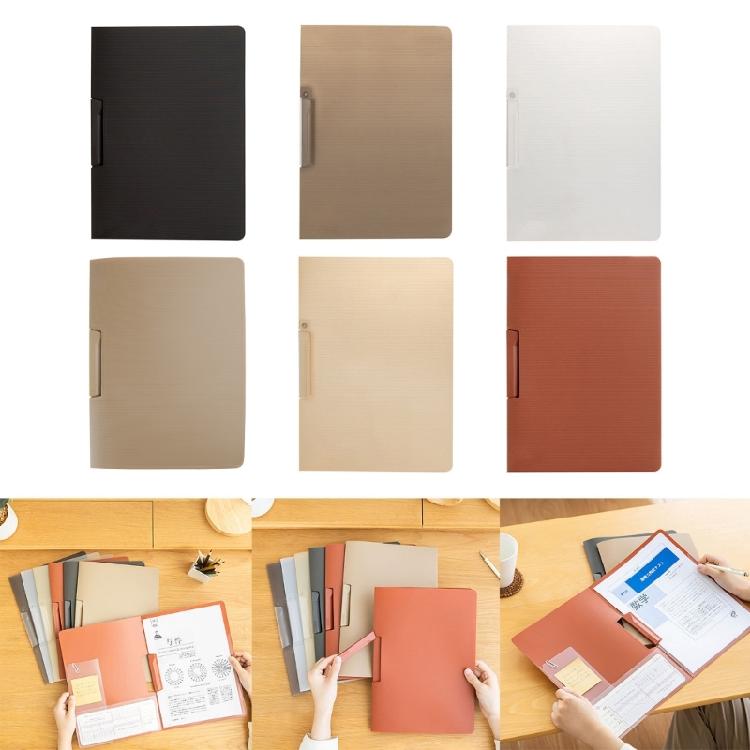 Paper Display Folder with Removable Paper Clamp Presentation Folder for Student