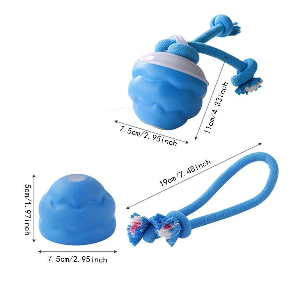 Bite Resistant Electric Dog Toy Ball Automatic Bouncing Dog Interactive Ball Dog Supplies