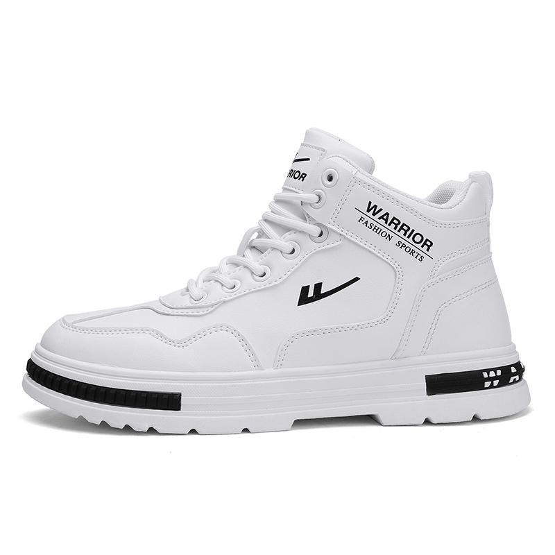 Warrior Men s High-Top Waterproof Winter Boots: Velvet-Lined, Warm Cotton, Casual Workwear, Martin Style. 40