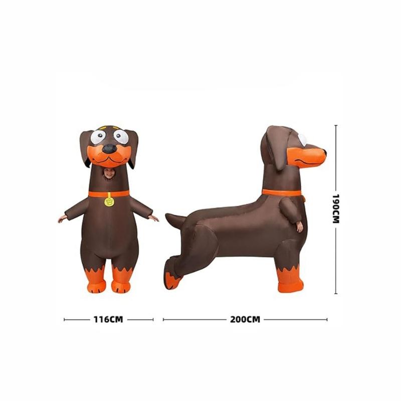 Tenue de Personnage Chien Marron pour Fêtes et Pièces de Théâtre Scolaires
