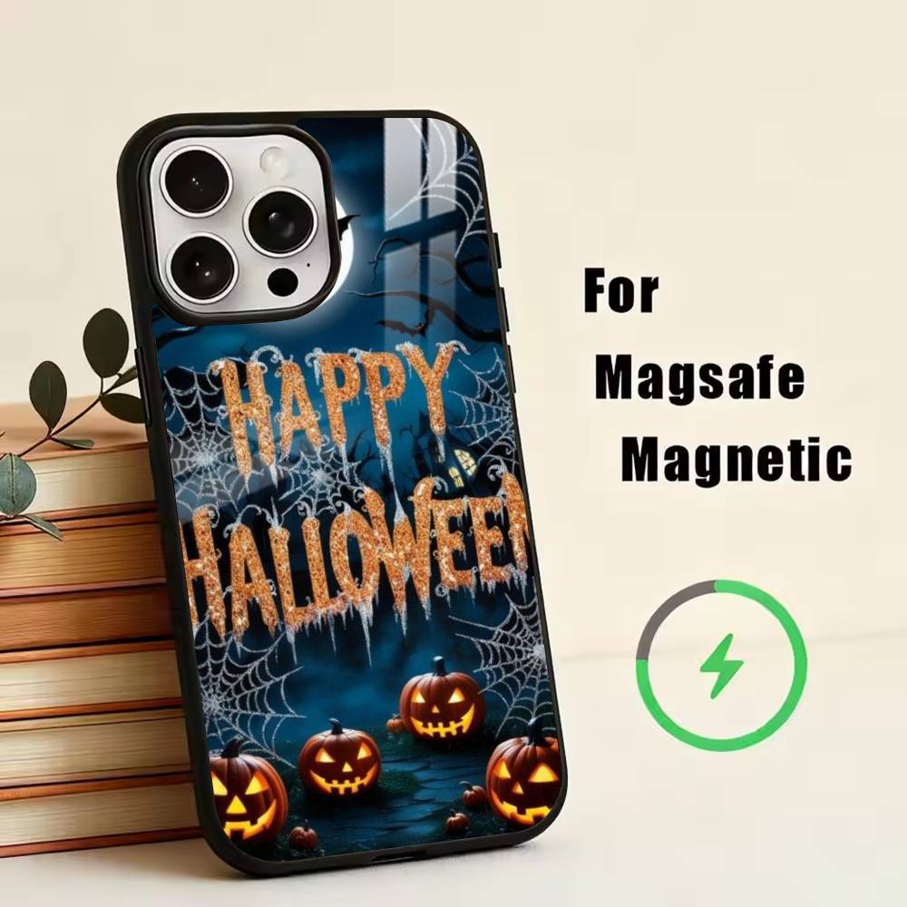 Halloween-HH  Phone Case For iPhone17,16,15,14,13,12,11 Plus,Pro Magnetic with Magsafe Wireless Charging