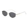 Retro Irregular Shape High-End Metal Sunglasses Unisex UV400 Protection Premium Vintage Style Sun Glasses for Fashion Streetwear