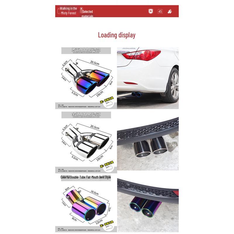 Mitsubishi Outlander Auspuffrohr: Doppelauspuff-Modifikation für Modelle 2013-2021