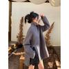 Loose Side Thickened Sweater Oversize Women's Clothing