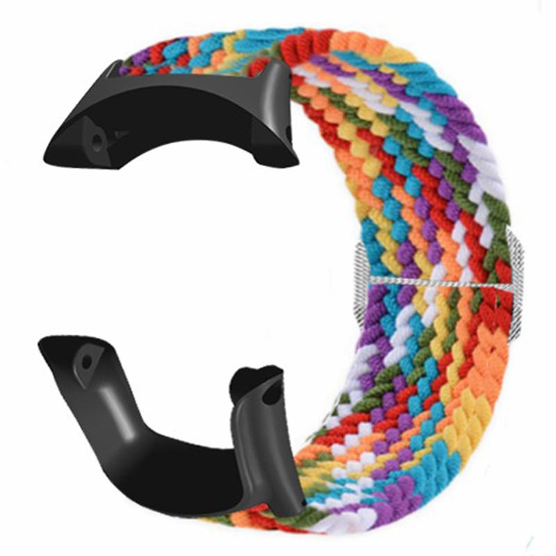 

For Sunnto Ambit 3/Ambit 3 Sport/Ambit 3 Run Braided Nylon Watch Band Adjustable Wrist Strap Purple