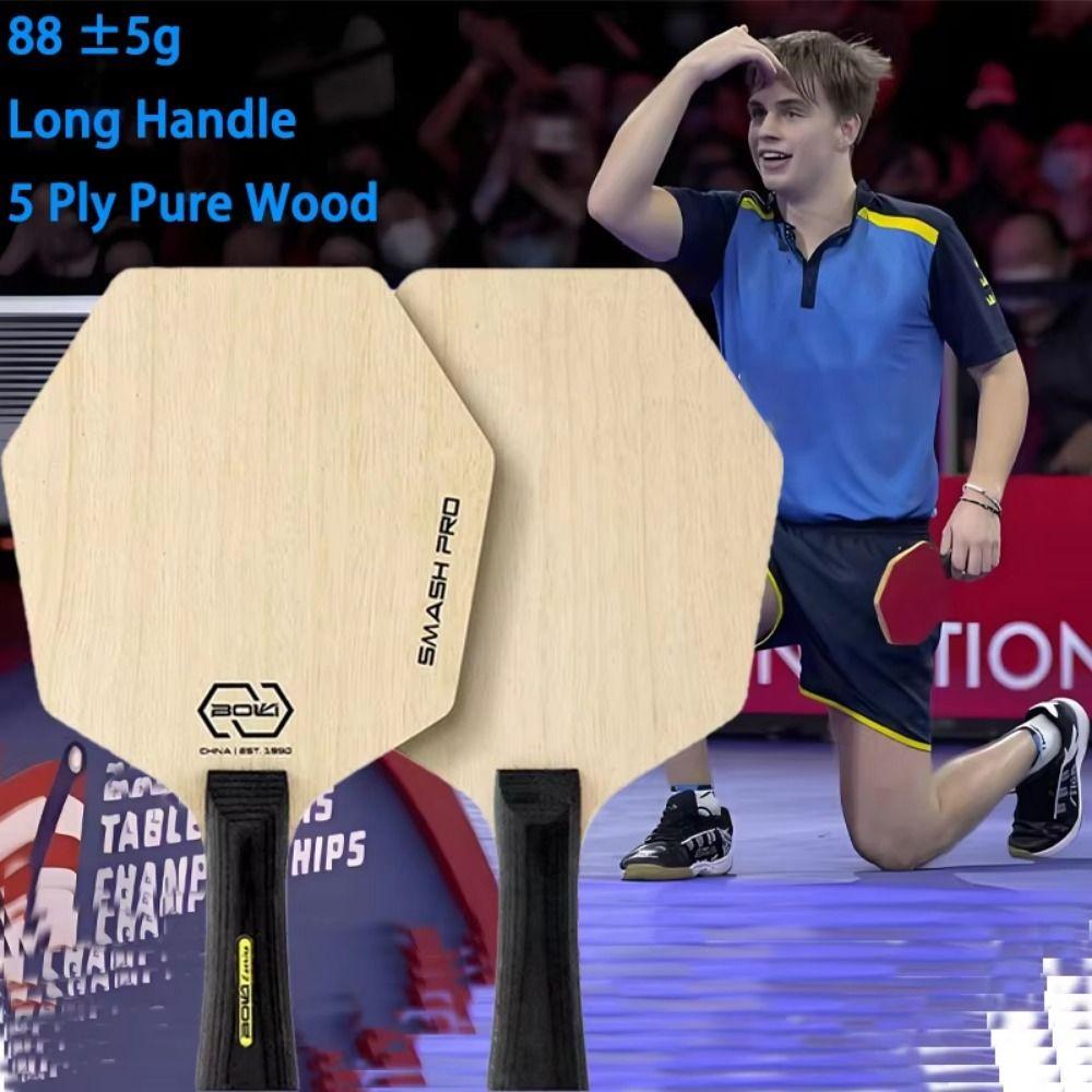 Racchetta da Ping Pong a 5 Strati Legno Puro Base da Ping Pong Nuova Racchetta da Ping Pong