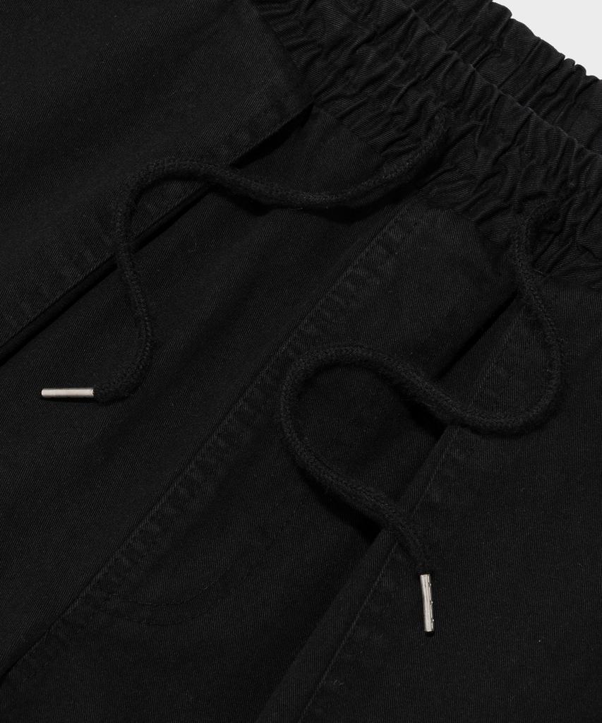 OTHERFITS Cotton Fatigue Bermuda Pants (Black)