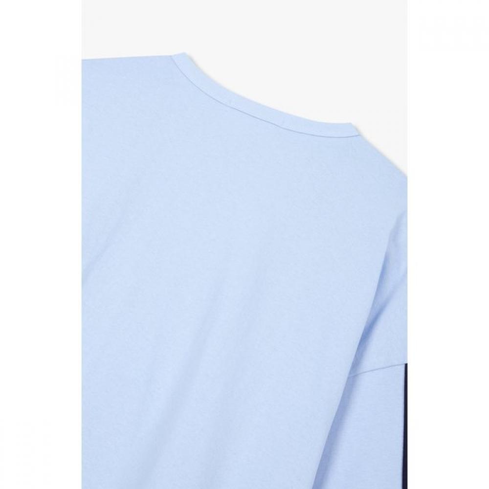 STudio Tomboy Long Sleeve T shirT Single Line Graphic 9106122104cT