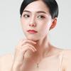 Ailmay Authentic Sterling Silver Personality Snake Pendant Necklace for Women Minimalist Fine Jewelry  New Style