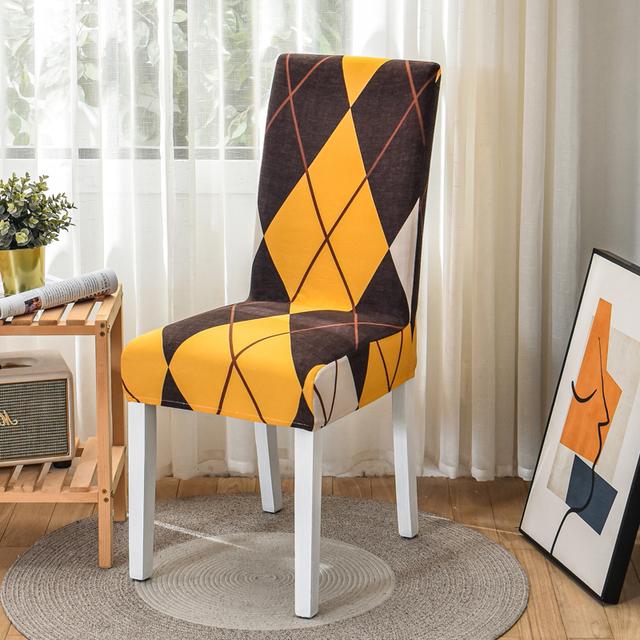 Spandex-elastische Stuhlhussen für Hochzeiten, Büro, Hotel, Stuhlbezug, Sitzbezug für Esszimmer, schützen für Haustiere