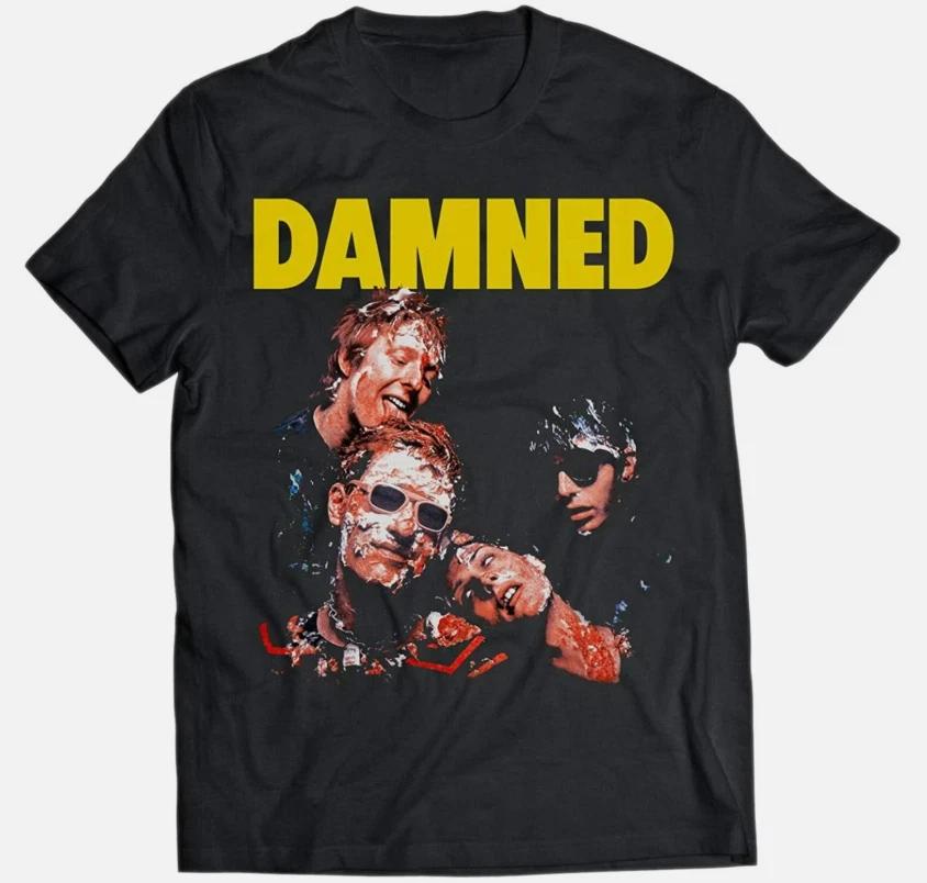 The Damned Damned T-Shirt Black Men S-234XL shirt 3XL