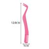 Comb Eyelash Applicator Easy To Use False Lash Application Tool Stainless Steel Eyelash Tweezers Stainless Steel For Beauty