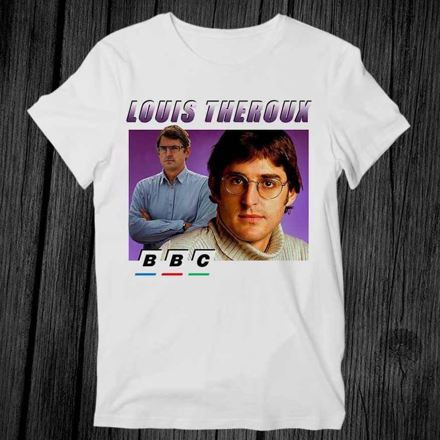 Louis Theroux Retro BBC T Shirt Unisex Adult Mens Womens Gift Cool Music Fashion Top Vintage Retro Tee G286