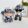 17cm Mini Plyšová Panenka Oblečení Outfit Doplňky Pro Korea Kpop Exo Labubu Idol Popruh sukně Oblečení Dárek