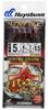 Hayabusa Thick Harris Sabiki Real Ami Shrimp 5 Hooks No.