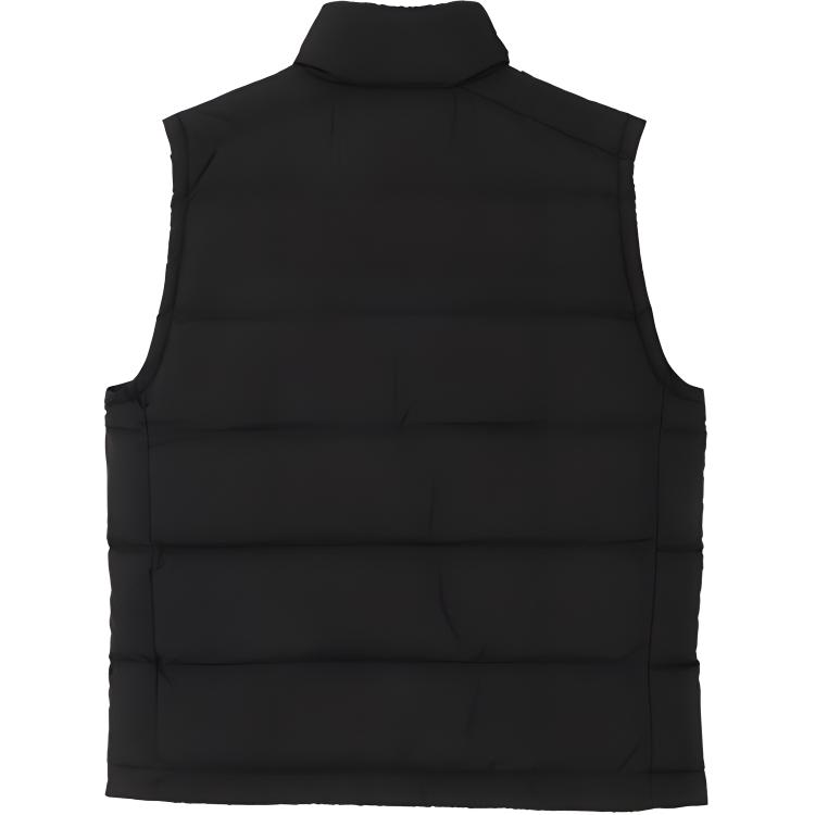 PUMA Vests Men's Black Stand Collar Moderate Other 684534-01