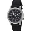 Seiko SNK809K2 Men's Black Watch Overseas Model Stainless Steel Automatic 21 Jewels