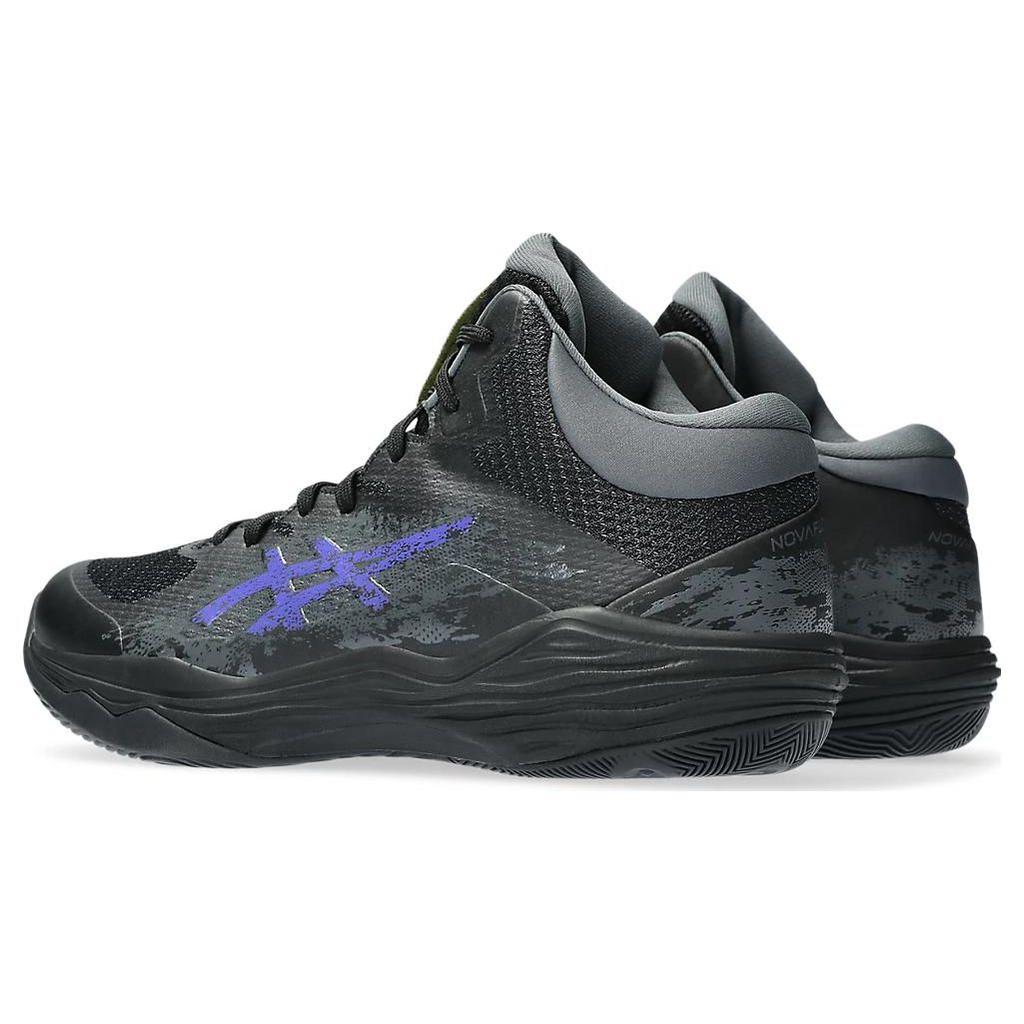 Asics Nova Flow 2 Black Blue Violet Men Sneakers 1063A071-001