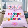Schönes Karol G Manana Bettbezug Kissenbezug Bettwäsche Set Erwachsener JungeMädchen Schlafzimmer Dekoration Kinder Geschenk Einzel Doppel Große Größe