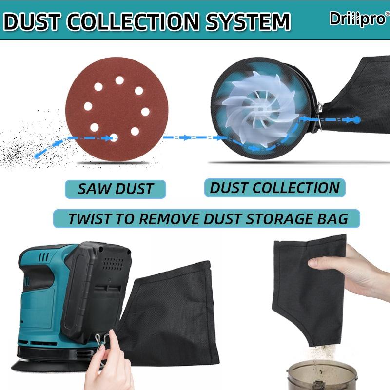 NEW Cordless Electric Sander Car Polisher 3 Gears of Speeds Adjustable Auto Polishing Machine Wood Metal Waxing Grinding Machine 125mm