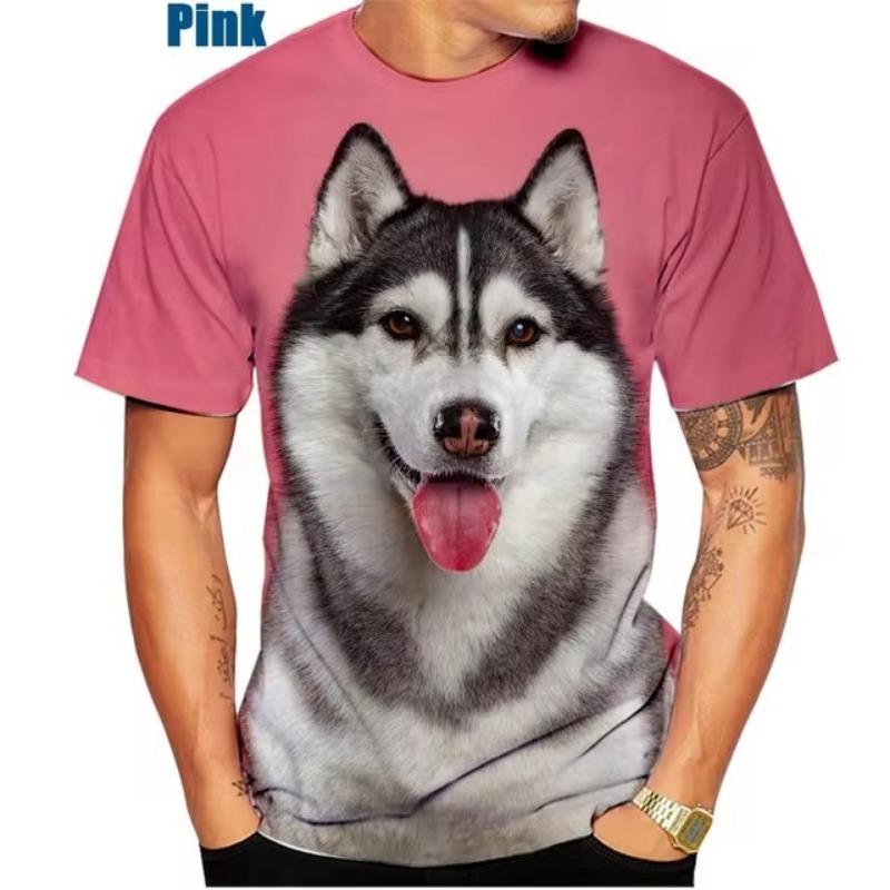 3D tisk tričko s krátkým rukávem pro muže, sportovní oblečení, letní kulatý výstřih, trička s dlouhým rukávem, pánská jednoduchá trička ve velkých velikostech