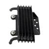 Universal 5 Row Motorcycle Oil Cooler Aluminum Engine Oil Radiator Cooling System for 125cc 150cc 200cc 250cc Dirt Bike