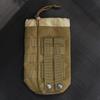 Tactical Molle Water Bottle Bag 600D Hunting Bags Adjustable Drawstring Water Bottle Holder Outdoor Camping Hiking Bottle Pouch