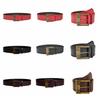 Y2K Metal Buckle Wide Belt Solid Color PU Leather Waistbands Retro Wide Waist Belt  Woman