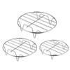 Stainless Steel Cookware Steamer Rack Cooking Baking Pot Stand AirfryerGrill Food Accessories Kitchen Steaming Racks Grid