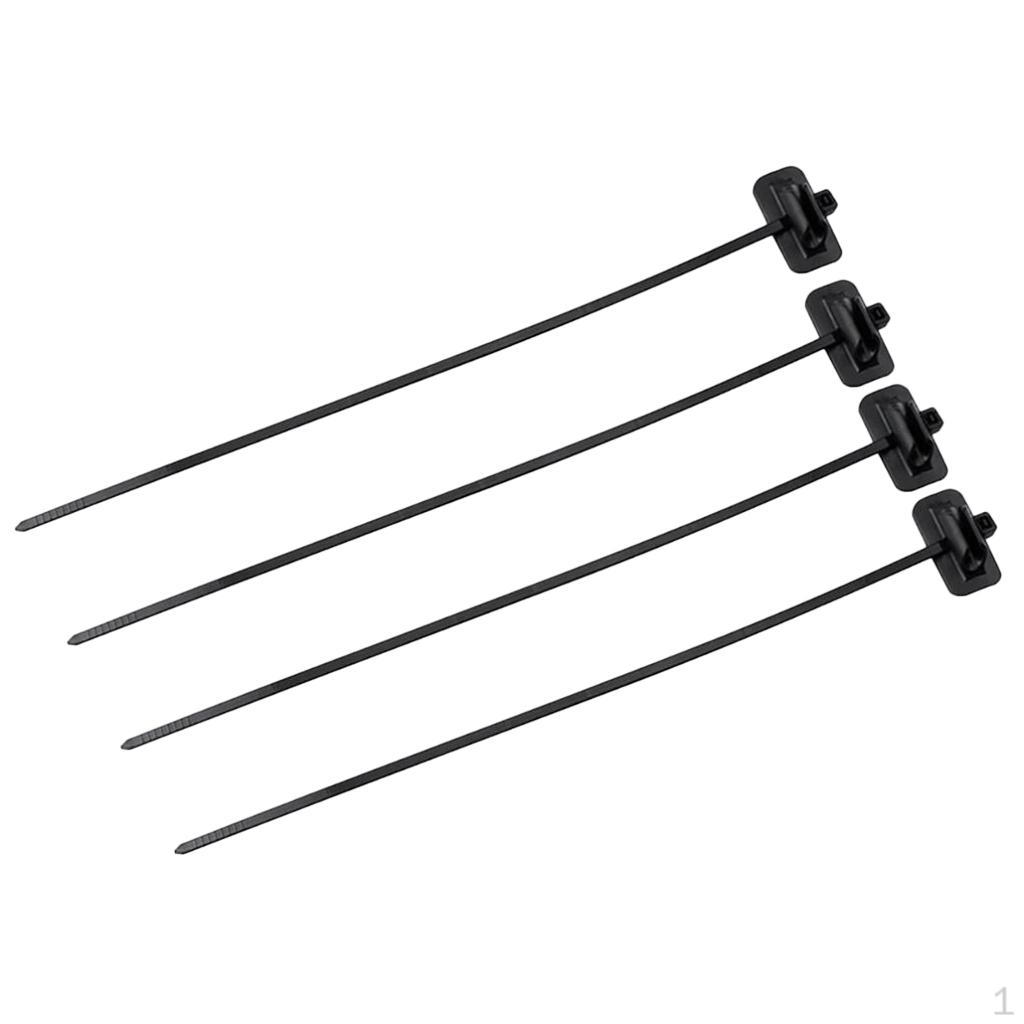 

MUQZI 4pcs Bicycle Hose Clips Buckle Brake Line Gear Cable Housing Guide Fixer