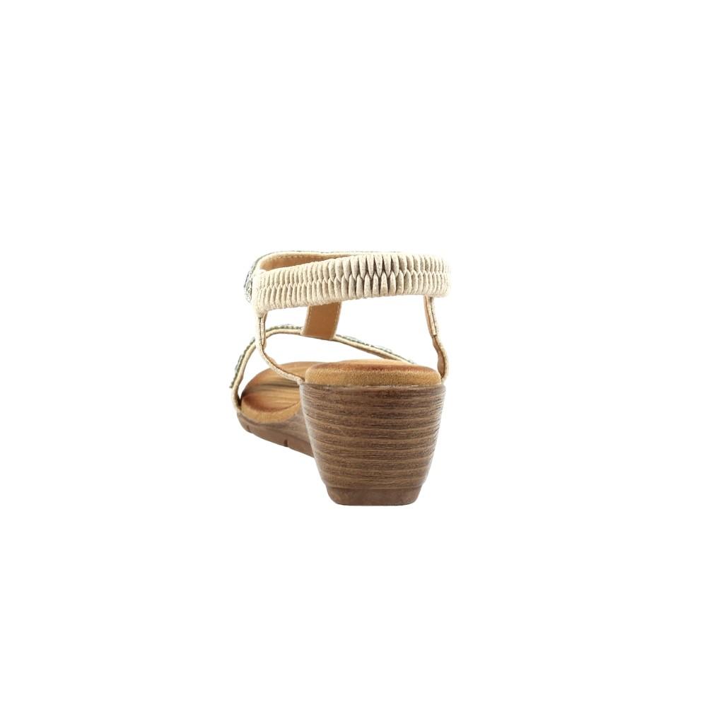 Lunar Womens/Ladies Macie Wedge Sandals