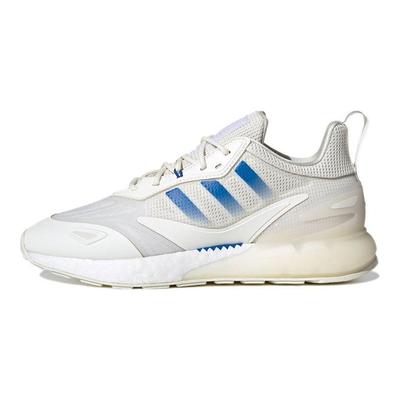 Sneakers Unisex ZX 2K Boost 2.0 Bianco Azzurro Uccello Bianco Nuvola Bianco Sporco GX1007