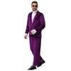 Halloween new hippie, on behalf of retro disco men's purple suit costume