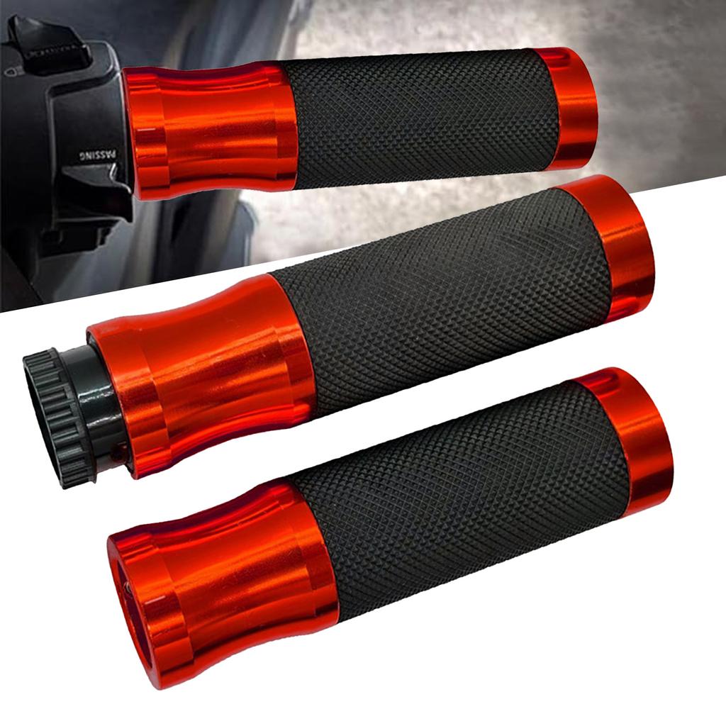 Easy to Install Motorbike Grip Sleeves Handle Covers Set with Superior Grip Texture Suitable for Safe & Secure Handling