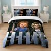 Child's Play Chucky Tiffany Bedroom 3Pcs Bedding Set Soft Bed Sheet Pillowcases Home Bedding Decoration