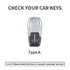 Car Key Case Cover For Ferrari F430 488 458 F12 Roma 812 F8 Leather Car Key Shell Accessories