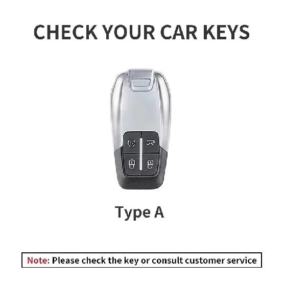 Car Key Case Cover For Ferrari F430 488 458 F12 Roma 812 F8 Leather Car Key Shell Accessories