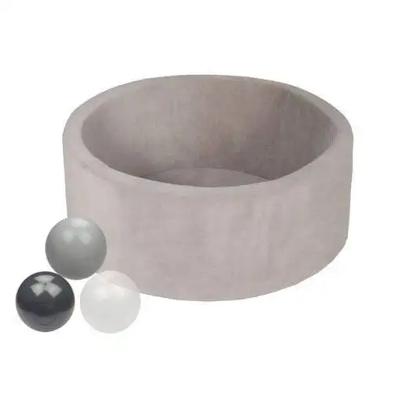 80x30 Cm Gray Pool + Everplast Balls (EP910 - 50 Pcs, Light Gray EP901 - 50 Pcs, Clear - 50 Pcs).