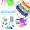 Diamond Painting Tool Set Diamond Sorting Box Diamond Painting Beads Sorting Case Diamond Painting Art Drilling Pen for Adults