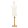 Male Body Dress Form with Stand Teaching Mannequin Torso Fixable Elegant Versatile Dress Model for Display Design Sewing